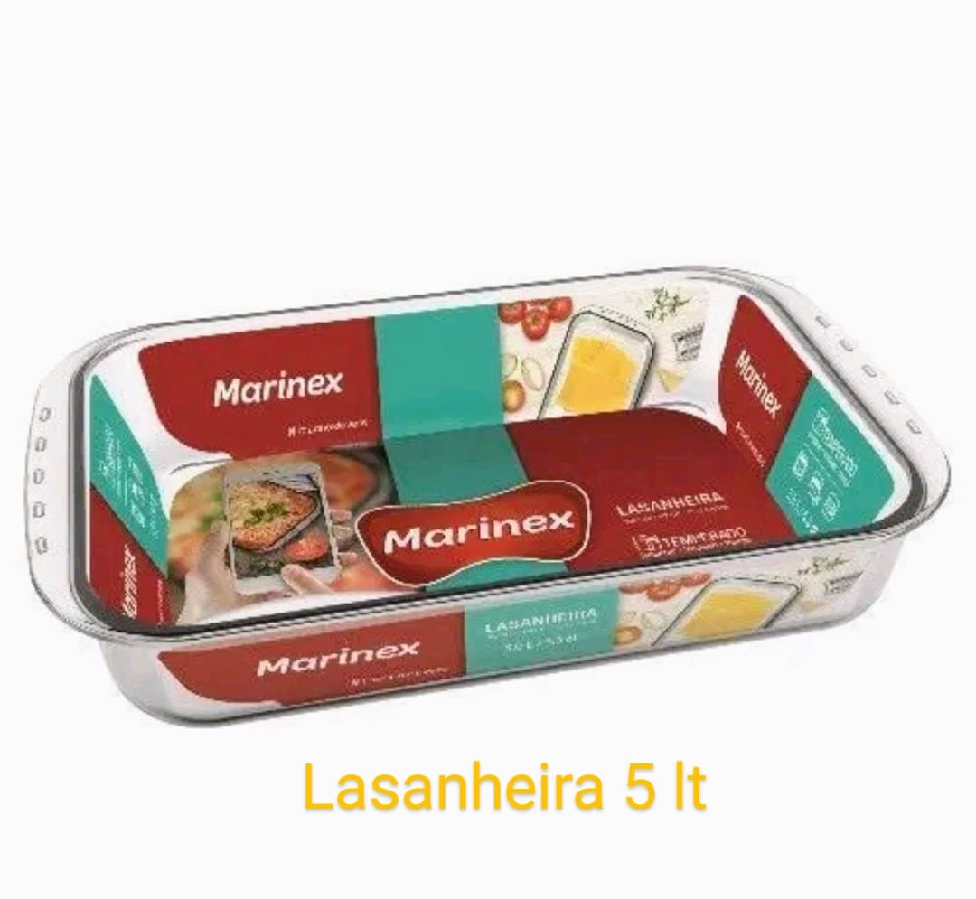 Assadeira Retangular 5 Litros Marinex