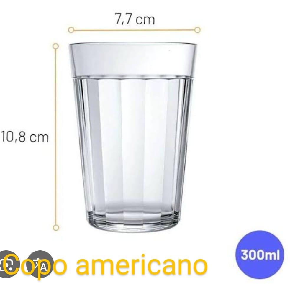 Copo Americano 300ml