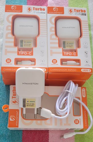 Carregador USB Duplo Tipo C