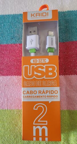 Cabo Tipo C Carga Rápida 2 metros KD-327C