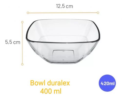 Bowl Quadri Duralex 420ml (Saladeira)