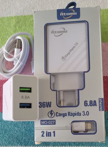 Carregador USB Duplo iPhone